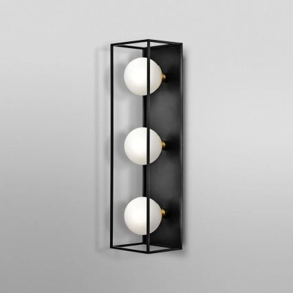 Ledvance - Εξωτερικό επιτοίχιο φωτιστικό DECOR SQUARE 3xG9/28W/230V IP44