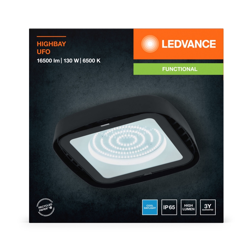 Ledvance - Βιομηχανικό φωτιστικό οροφής LED HIGHBAY LED/130W/230V IP65 6500K