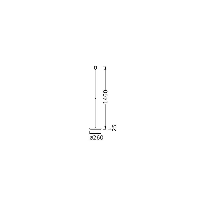 Ledvance - Βάση λάμπας DECOR STICK 1xE27/40W/230V μπεζ