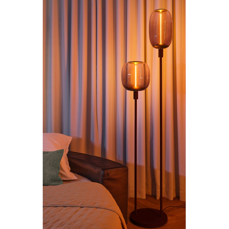 Ledvance - Βάση λάμπας DECOR STICK 2xE27/40W/230V ανθρακί