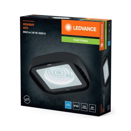 Ledvance - Βιομηχανικό φωτιστικό οροφής LED HIGHBAY LED/80W/230V IP65 6500K