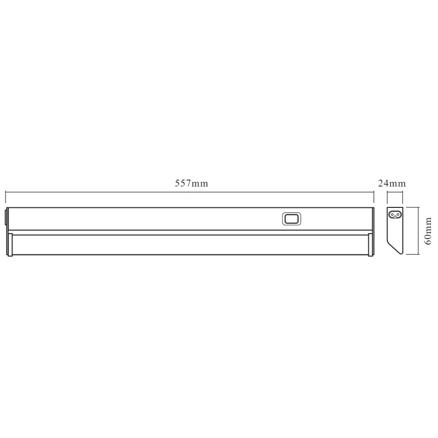 Ledvance - Ενσωματωμένο φωτιστικό LED TURN LED/10W/230V