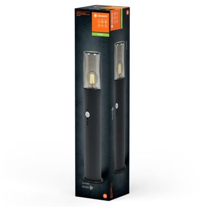 Ledvance - Εξωτερικό φωτιστικό με αισθητήρα FIGO CYLINDER 1xE27/20W/230V IP44