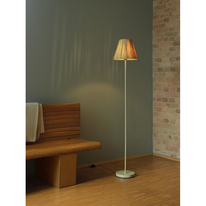 Ledvance - Επιδαπέδια λάμπα DECOR RAFFIA 1xE27/15W/230V ίνες raffia