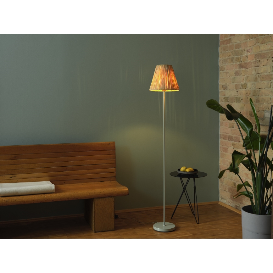 Ledvance - Επιδαπέδια λάμπα DECOR RAFFIA 1xE27/15W/230V ίνες raffia