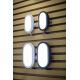 Ledvance - Επιτοίχιο φωτιστικό εξωτερικού χώρου LED BULKHEAD LED/6W/230V IP54 μαύρο
