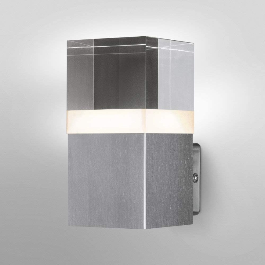Ledvance - Επιτοίχιο φωτιστικό εξωτερικού χώρου LED CRYSTAL 1xLED/4,5W/230V IP44