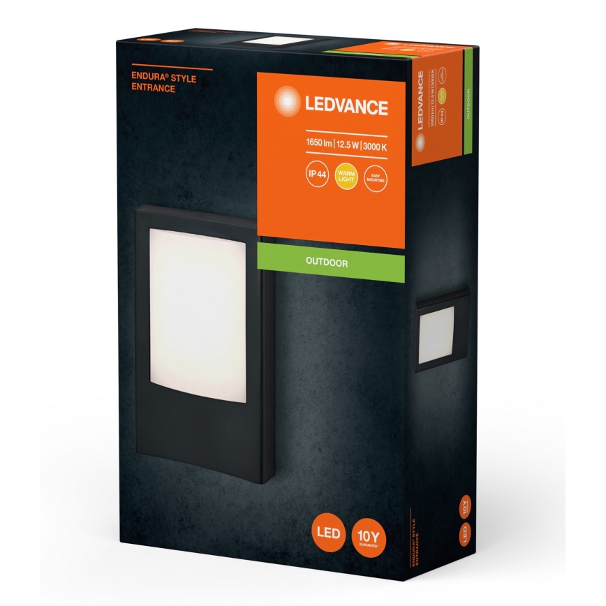 Ledvance - Επιτοίχιο φωτιστικό εξωτερικού χώρου LED ENDURA STYLE LED/12,5W/230V IP44