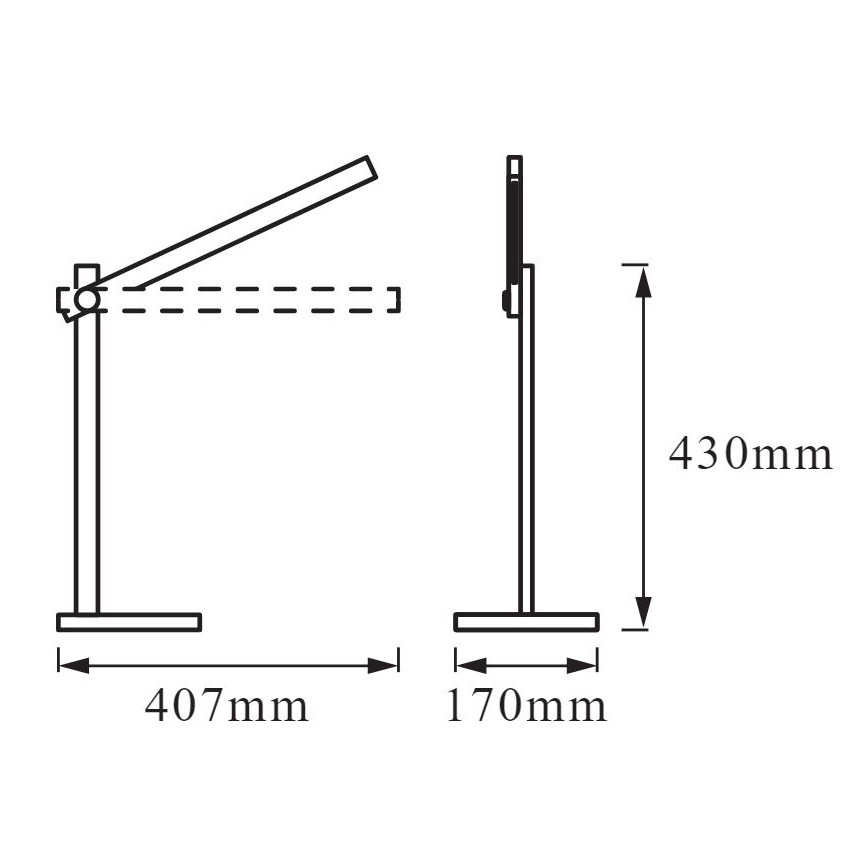 Ledvance - Επιτραπέζια λάμπα dimmer LED PANAN LED/7W/230V