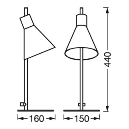 Ledvance - Επιτραπέζια λάμπα LED DECOR TOKIO LED/5W/230V