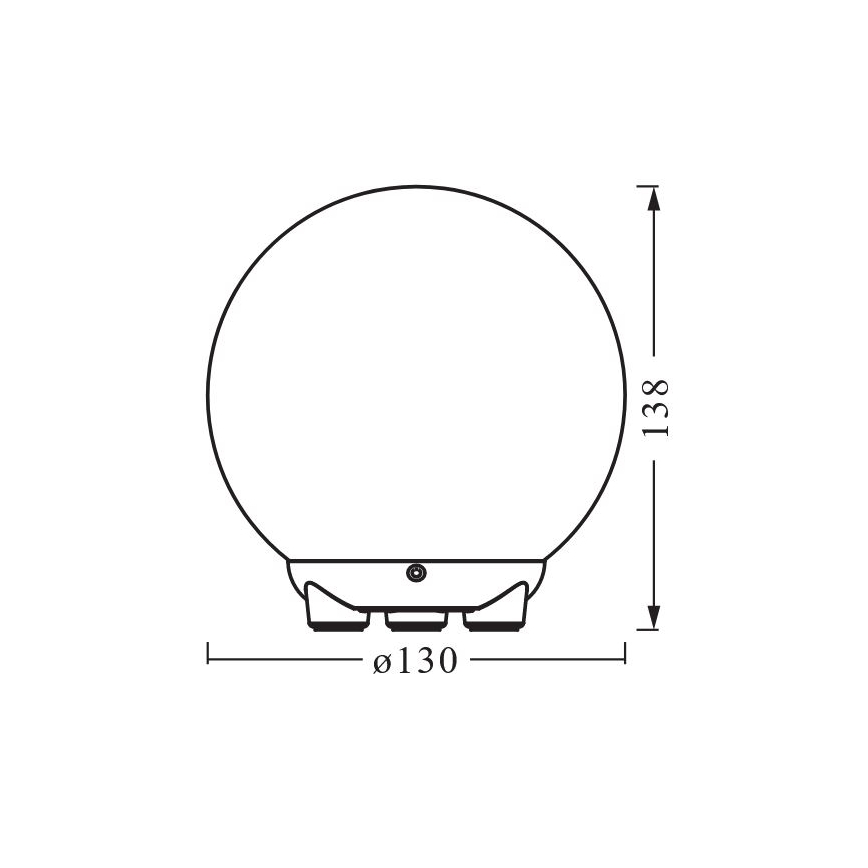 Ledvance - LED RGBW Dimmable επαναφορτιζόμενο επιτραπέζιο φωτιστικό SMART+ MAGIC LED/2,5W/5V 2200-6500K Wi-Fi