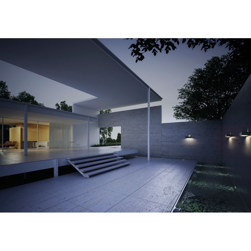 Ledvance - Ηλιακό φωτιστικό τοίχου LED με αισθητήρα ENDURA SOLAR LED/3W/4,2V IP65