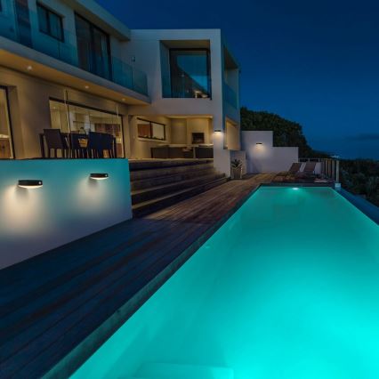 Ledvance - Ηλιακό φωτιστικό τοίχου LED με αισθητήρα ENDURA STYLE LED/6W/3,7V 1420 mAh IP44