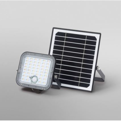 Ledvance - LED Dimming ηλιακός προβολέας με αισθητήρα FLOOD SPLIT LED/10W/7,4V IP65 + τηλεχειριστήριο