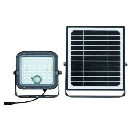 Ledvance - LED Dimming ηλιακός προβολέας με αισθητήρα FLOOD SPLIT LED/10W/7,4V IP65 + τηλεχειριστήριο
