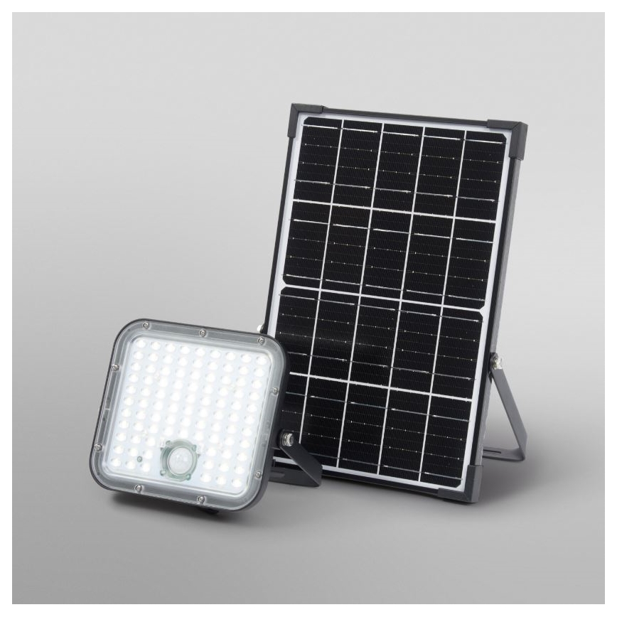 Ledvance - LED Dimming solar προβολέας με αισθητήρα FLOOD SPLIT LED/30W/6,4V IP65 + τηλεχειριστήριο