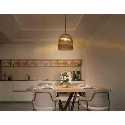 Ledvance - Κρεμαστό φωτιστικό οροφής DECOR CARDBOARD 1xE27/15W/230V διάμετρος 25 cm