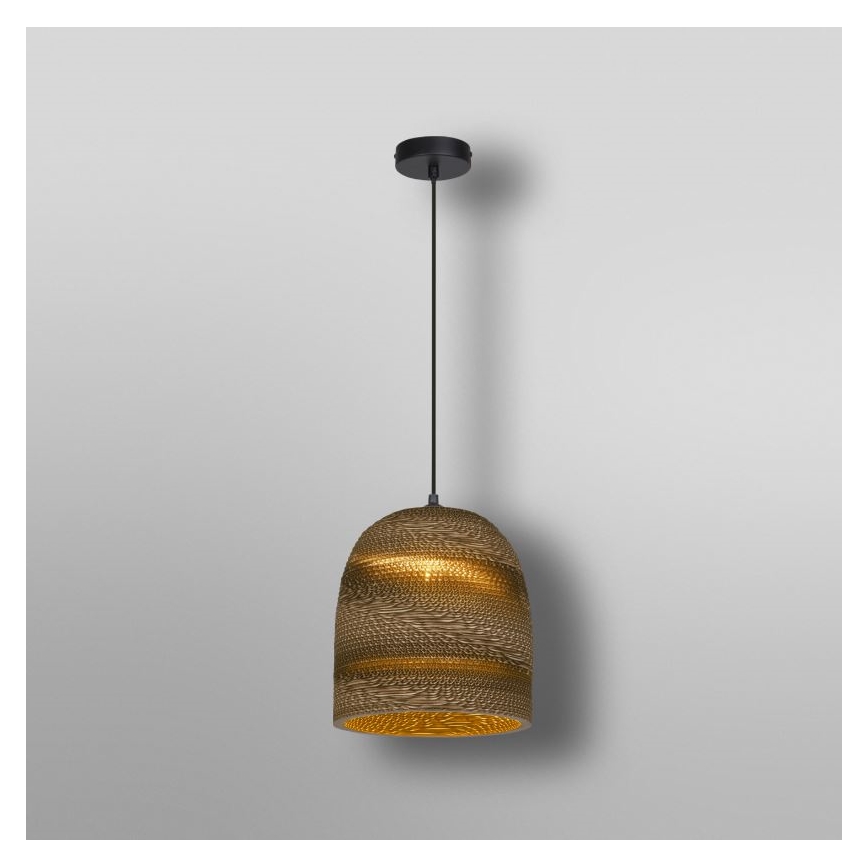 Ledvance - Κρεμαστό φωτιστικό οροφής DECOR CARDBOARD 1xE27/15W/230V διάμετρος 25 cm