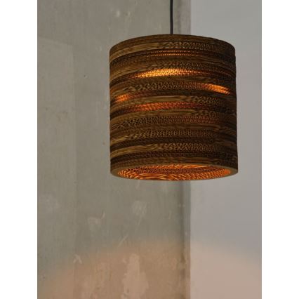 Ledvance - Κρεμαστό φωτιστικό οροφής DECOR CARDBOARD 1xE27/15W/230V διάμετρος 25 cm