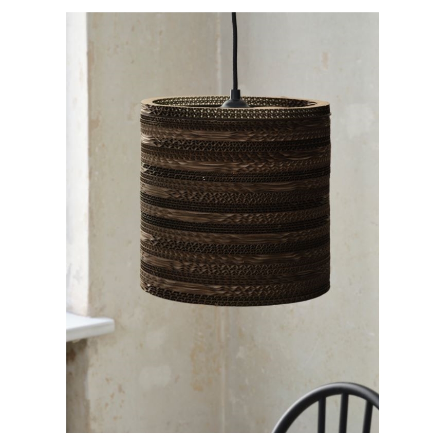 Ledvance - Κρεμαστό φωτιστικό οροφής DECOR CARDBOARD 1xE27/15W/230V διάμετρος 25 cm