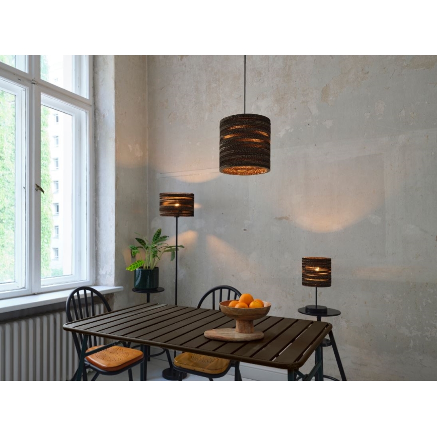 Ledvance - Κρεμαστό φωτιστικό οροφής DECOR CARDBOARD 1xE27/15W/230V διάμετρος 25 cm