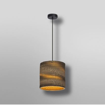 Ledvance - Κρεμαστό φωτιστικό οροφής DECOR CARDBOARD 1xE27/15W/230V διάμετρος 25 cm
