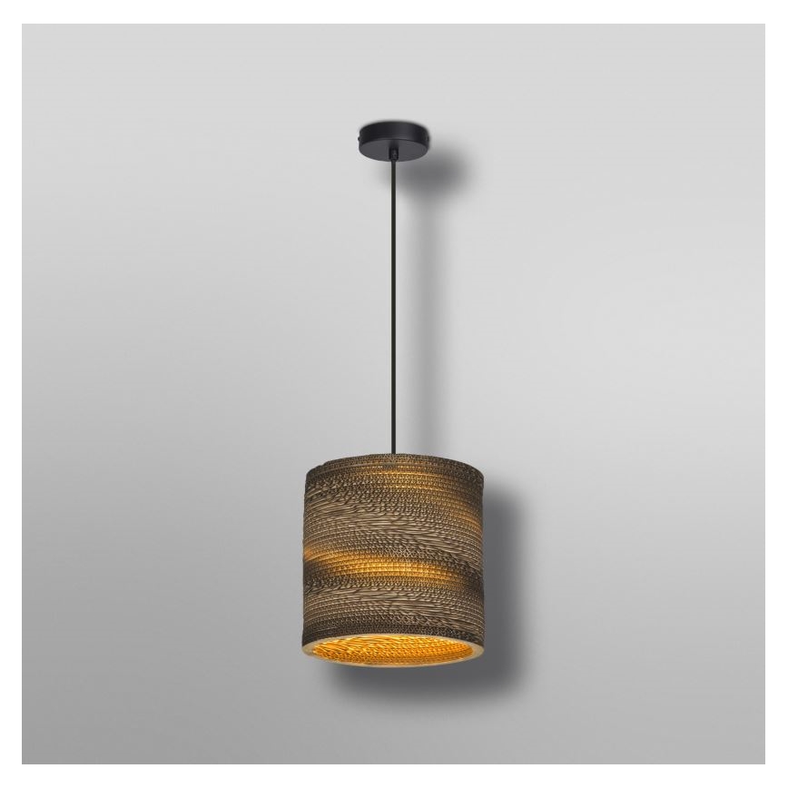 Ledvance - Κρεμαστό φωτιστικό οροφής DECOR CARDBOARD 1xE27/15W/230V διάμετρος 25 cm