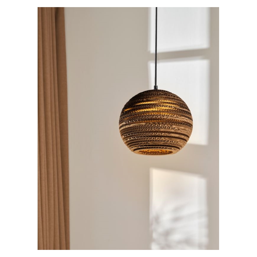 Ledvance - Κρεμαστό φωτιστικό οροφής DECOR CARDBOARD 1xE27/15W/230V διάμετρος 26 cm