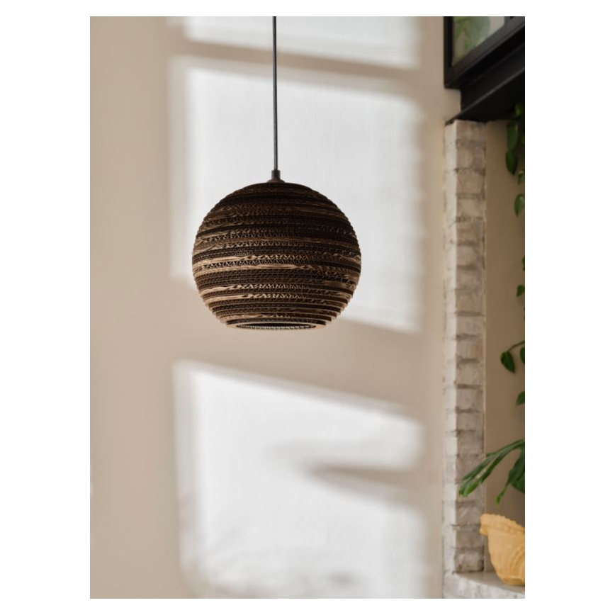 Ledvance - Κρεμαστό φωτιστικό οροφής DECOR CARDBOARD 1xE27/15W/230V διάμετρος 26 cm