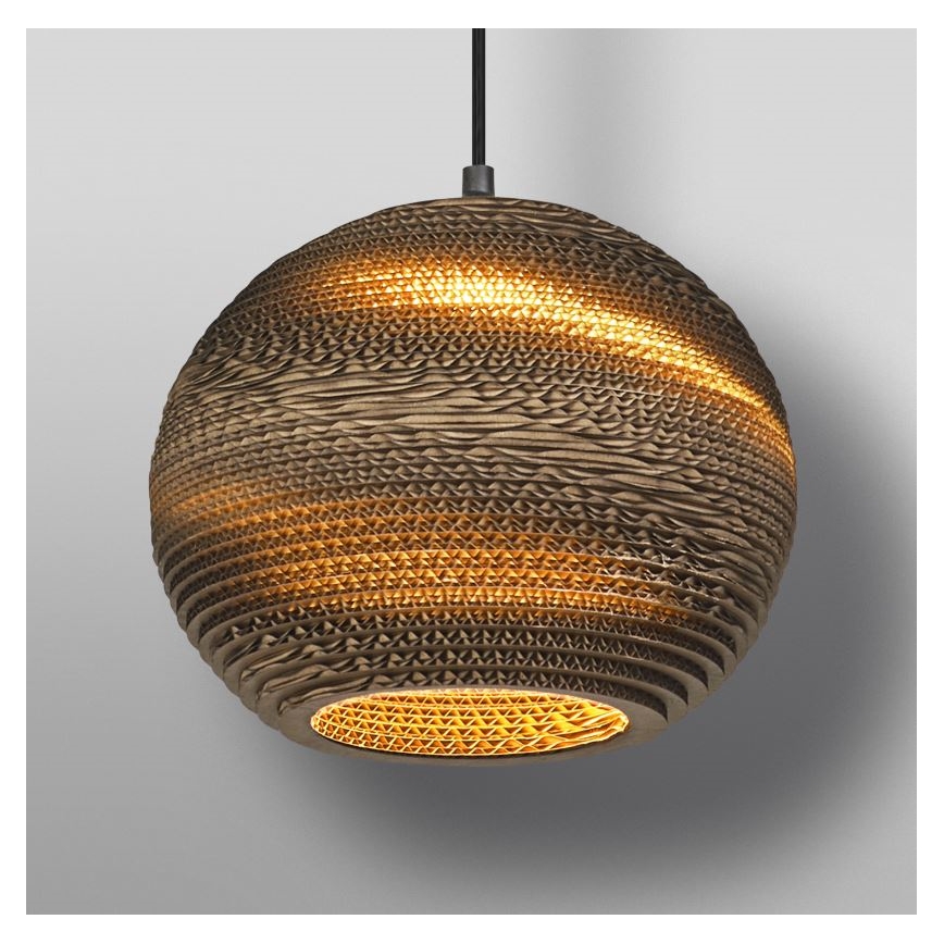 Ledvance - Κρεμαστό φωτιστικό οροφής DECOR CARDBOARD 1xE27/15W/230V διάμετρος 26 cm