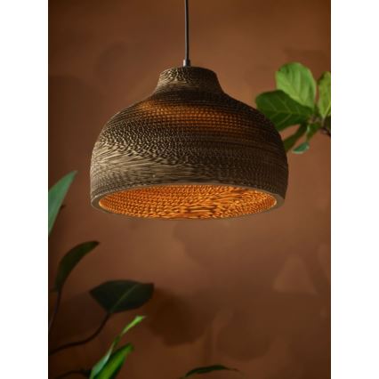 Ledvance - Κρεμαστό φωτιστικό οροφής DECOR CARDBOARD 1xE27/15W/230V διάμετρος 36 cm