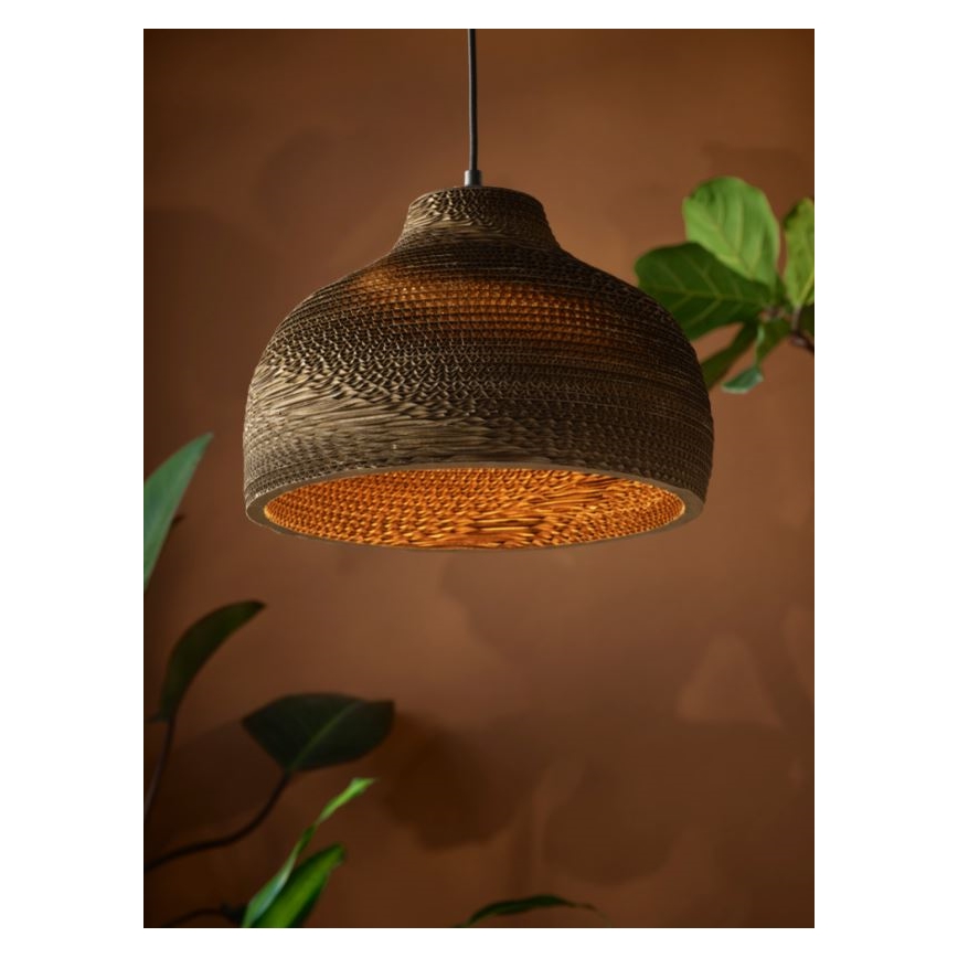 Ledvance - Κρεμαστό φωτιστικό οροφής DECOR CARDBOARD 1xE27/15W/230V διάμετρος 36 cm