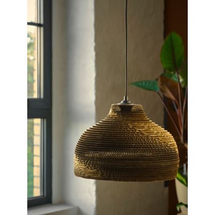 Ledvance - Κρεμαστό φωτιστικό οροφής DECOR CARDBOARD 1xE27/15W/230V διάμετρος 36 cm