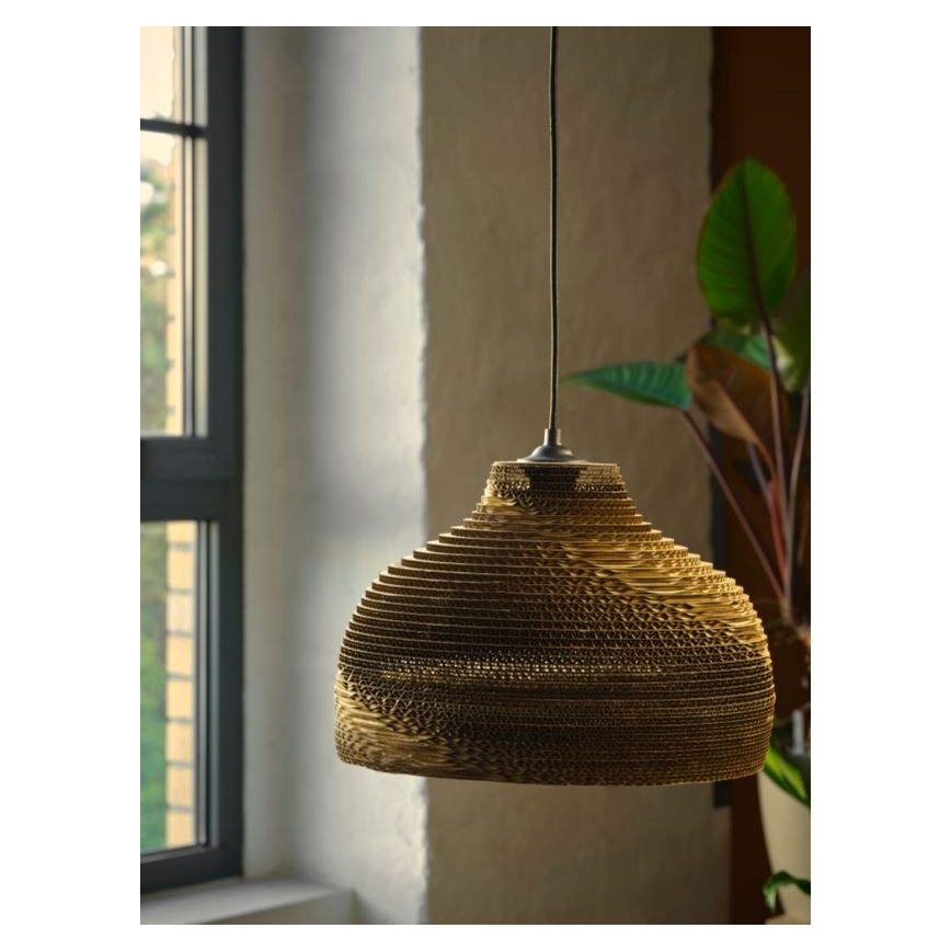 Ledvance - Κρεμαστό φωτιστικό οροφής DECOR CARDBOARD 1xE27/15W/230V διάμετρος 36 cm