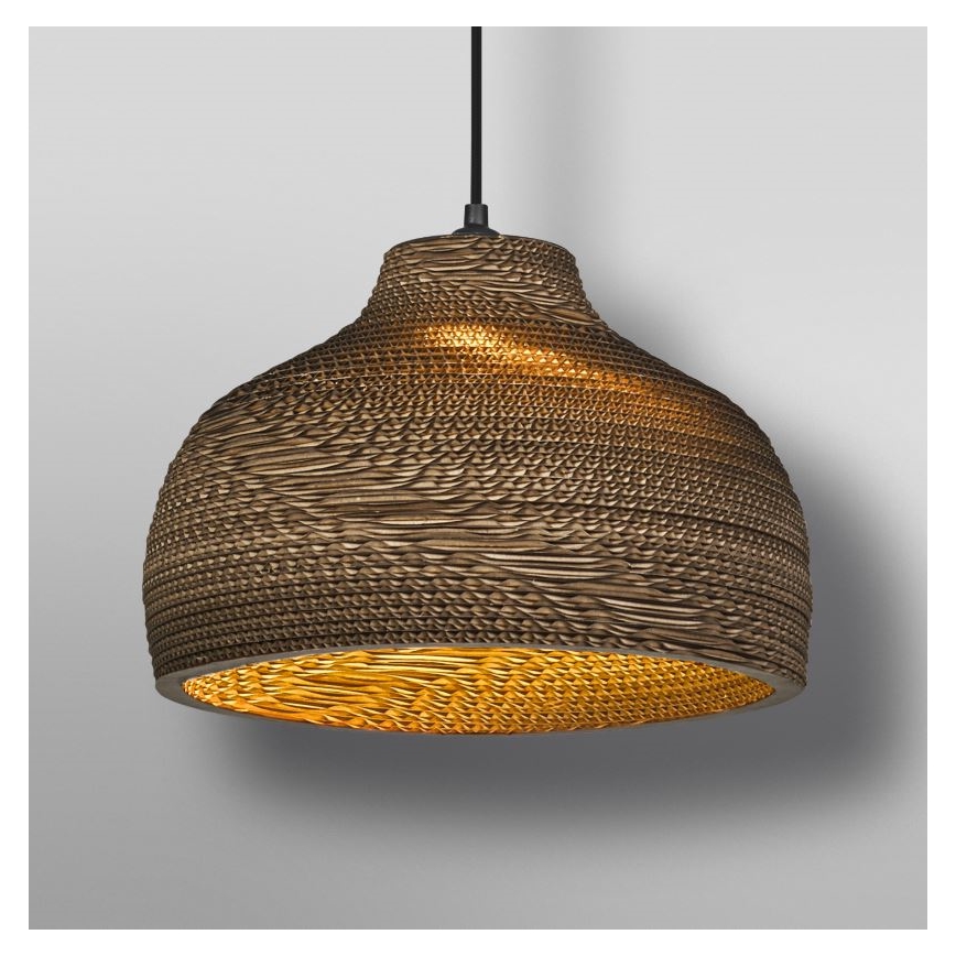 Ledvance - Κρεμαστό φωτιστικό οροφής DECOR CARDBOARD 1xE27/15W/230V διάμετρος 36 cm