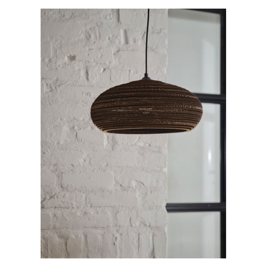 Ledvance - Κρεμαστό φωτιστικό οροφής DECOR CARDBOARD 1xE27/15W/230V διάμετρος 40 cm