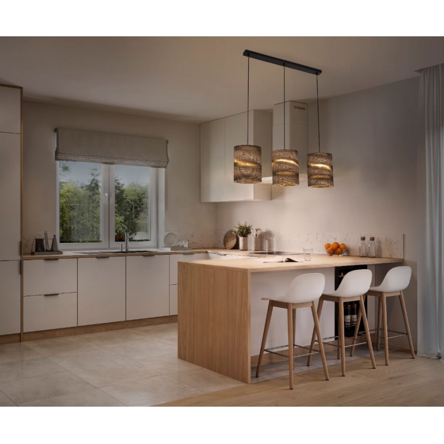 Ledvance - Κρεμαστό φωτιστικό οροφής DECOR CARDBOARD 3xE27/15W/230V
