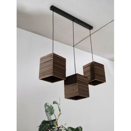 Ledvance - Κρεμαστό φωτιστικό οροφής DECOR CARDBOARD 3xE27/15W/230V