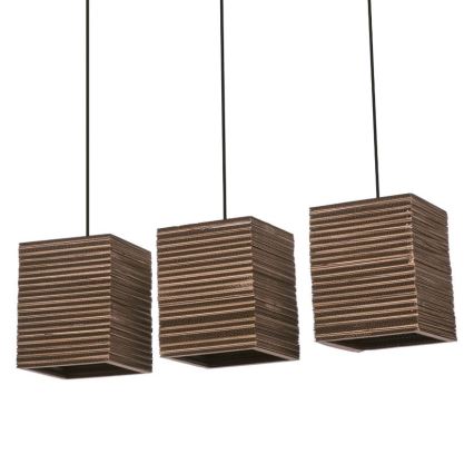 Ledvance - Κρεμαστό φωτιστικό οροφής DECOR CARDBOARD 3xE27/15W/230V