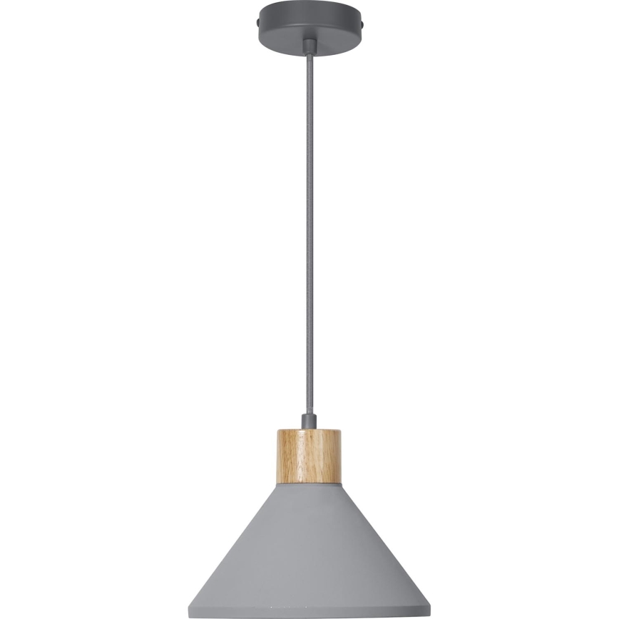 Ledvance - Κρεμαστό φωτιστικό οροφής DECOR CONCRETE 1xE27/15W/230V διάμετρος 22 cm τσιμέντο γκρι