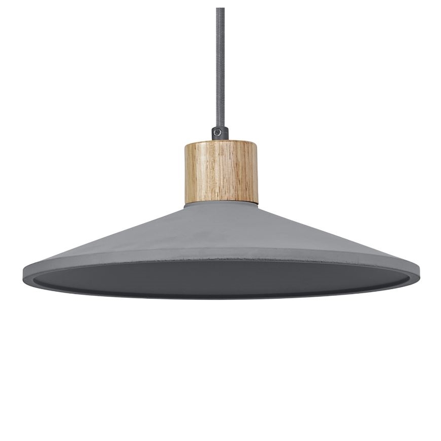 Ledvance - Κρεμαστό φωτιστικό οροφής DECOR CONCRETE 1xE27/15W/230V διάμετρος 32 cm τσιμέντο γκρι