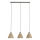 Ledvance - Κρεμαστό φωτιστικό οροφής DECOR RAFFIA 3xE27/15W/230V ίνες raffia