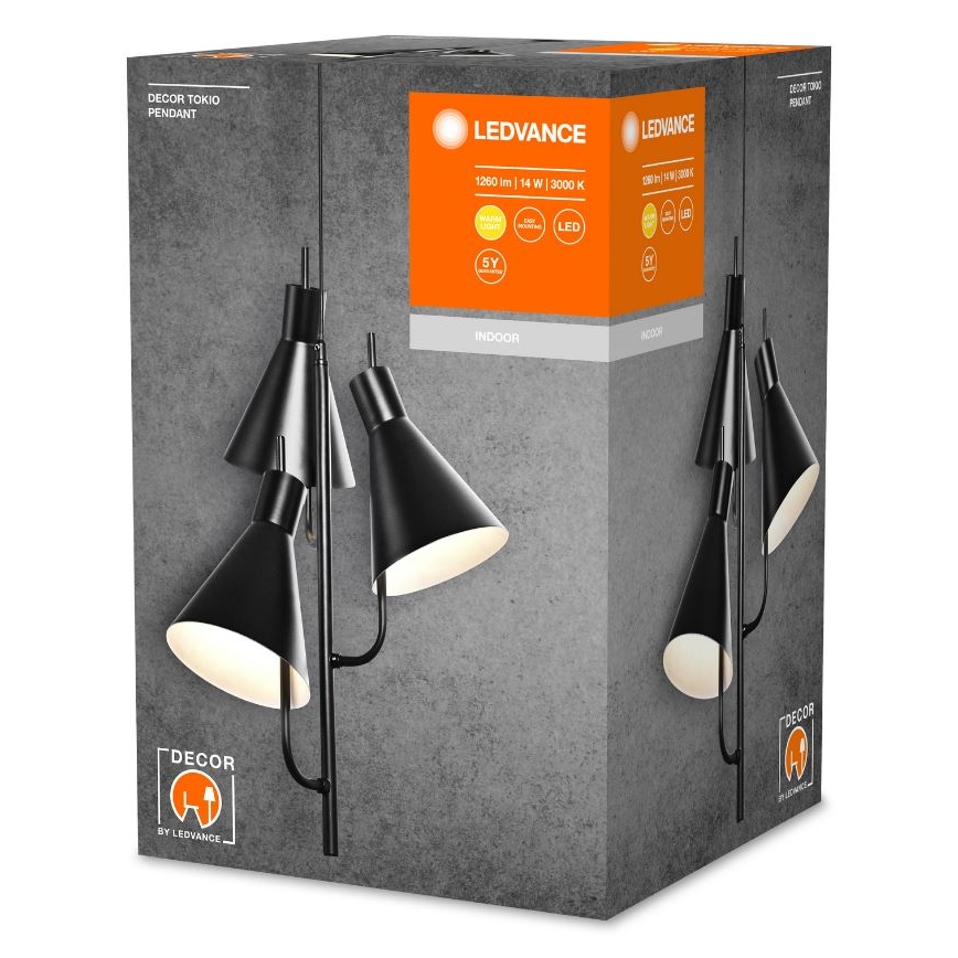 Ledvance -  Κρεμαστό φωτιστικό οροφής LED DECOR TOKIO 3xLED/4,6W/230V