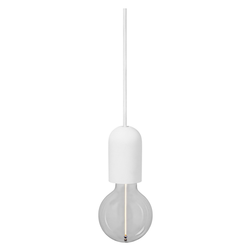 Ledvance -Κρεμαστό φωτιστικό οροφής PENDULUM ROUND 1xE27/15W/230V λευκό