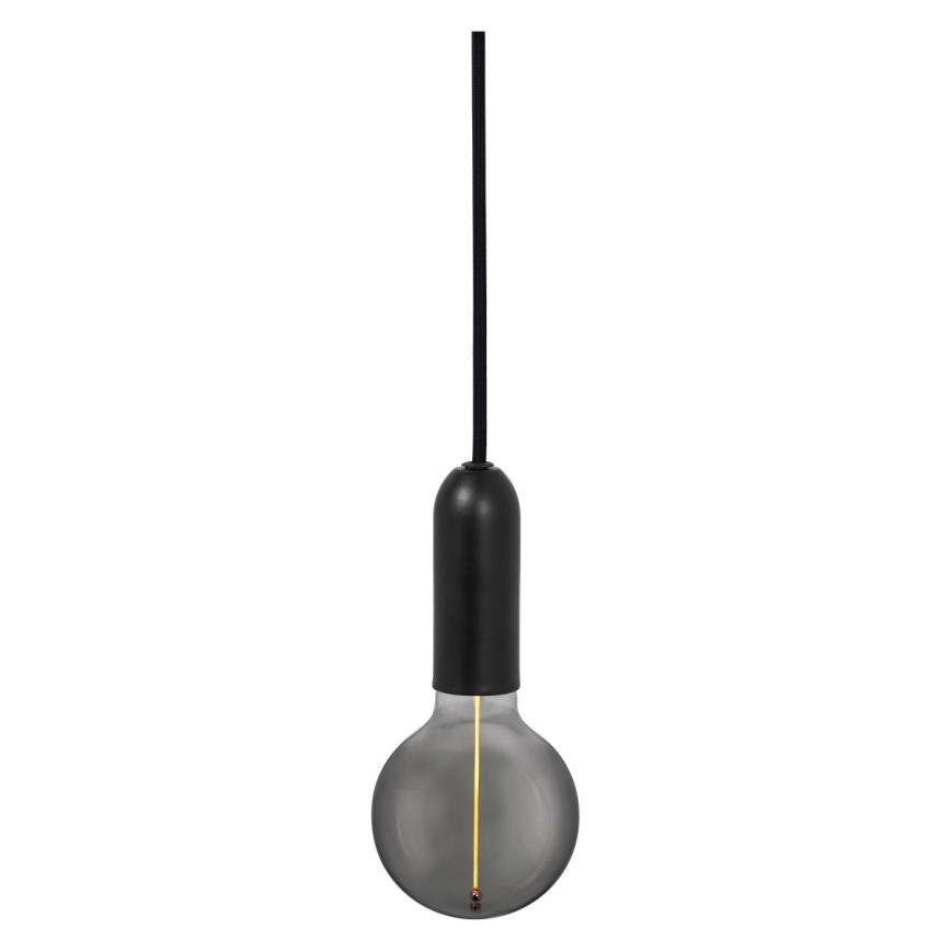 Ledvance - Κρεμαστό φωτιστικό οροφής PENDULUM ROUND 1xE27/15W/230V μαύρο