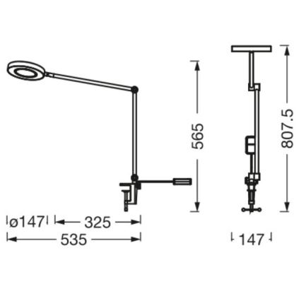 Ledvance - Λάμπα dimming LED με κλιπ SUN@HOME LED/15W/230V 2200-5000K CRI 95 Wi-Fi