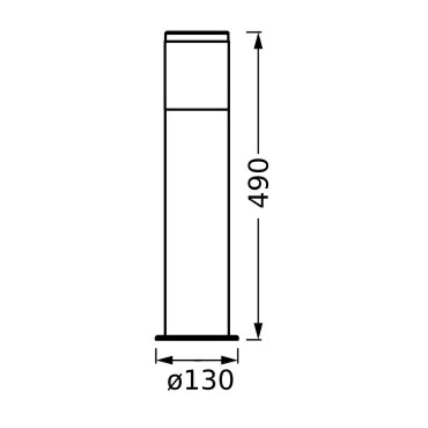 Ledvance - Λάμπα εξωτερικού χώρου EBRO 1xE27/20W/230V IP44