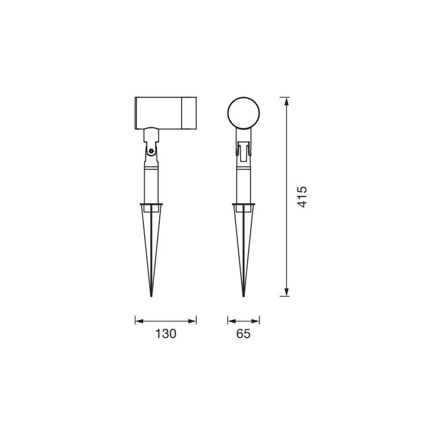 Ledvance - Λάμπα εξωτερικού χώρου ENDURA CLASSIC 1xGU10/35W/230V IP54