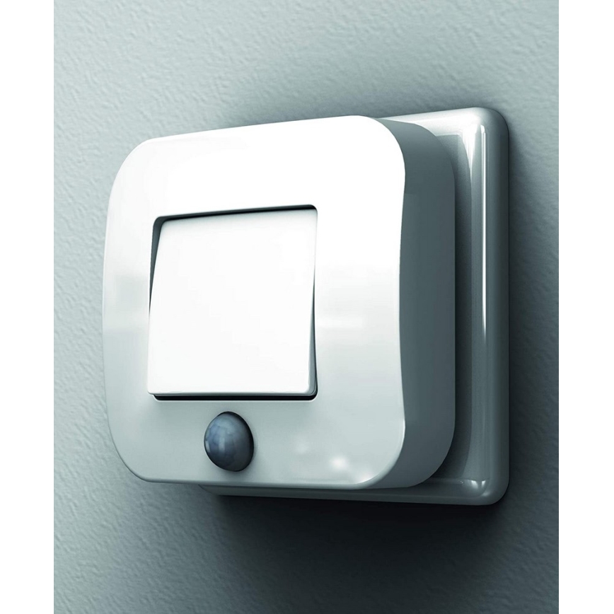 Ledvance - LED νυχτερινό φως με αισθητήρα LUNETTA LED/0,7W/230V 3000K