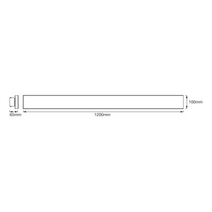 Ledvance - Πάνελ LED FRAMELESS LED/35W/230V  3000K